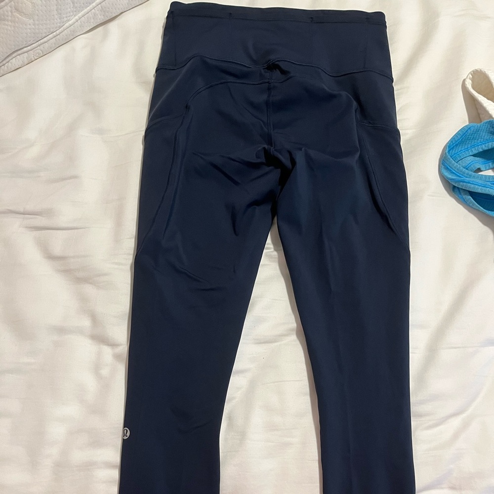 Lululemon cropped leggings w pockets